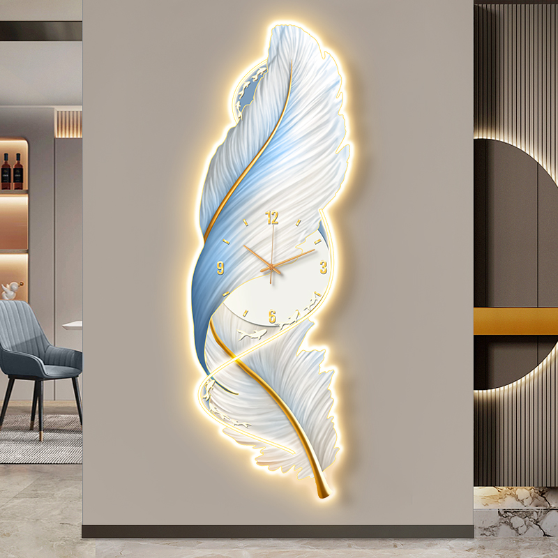 Luxury Lifestyle Furniture - 큰 크기 아트 벽화 시계 벽