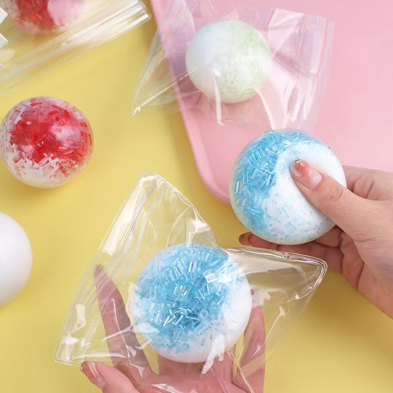 Crystal Ball Decor - 1개입 크리에이티브 빙하 말토즈 스트레스 볼