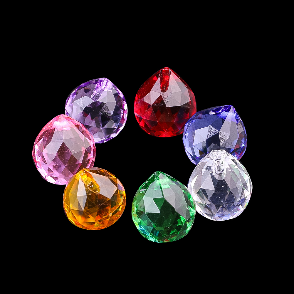 Crystal Ball Decor - 6개 20mm K9 크리스탈 유리 볼