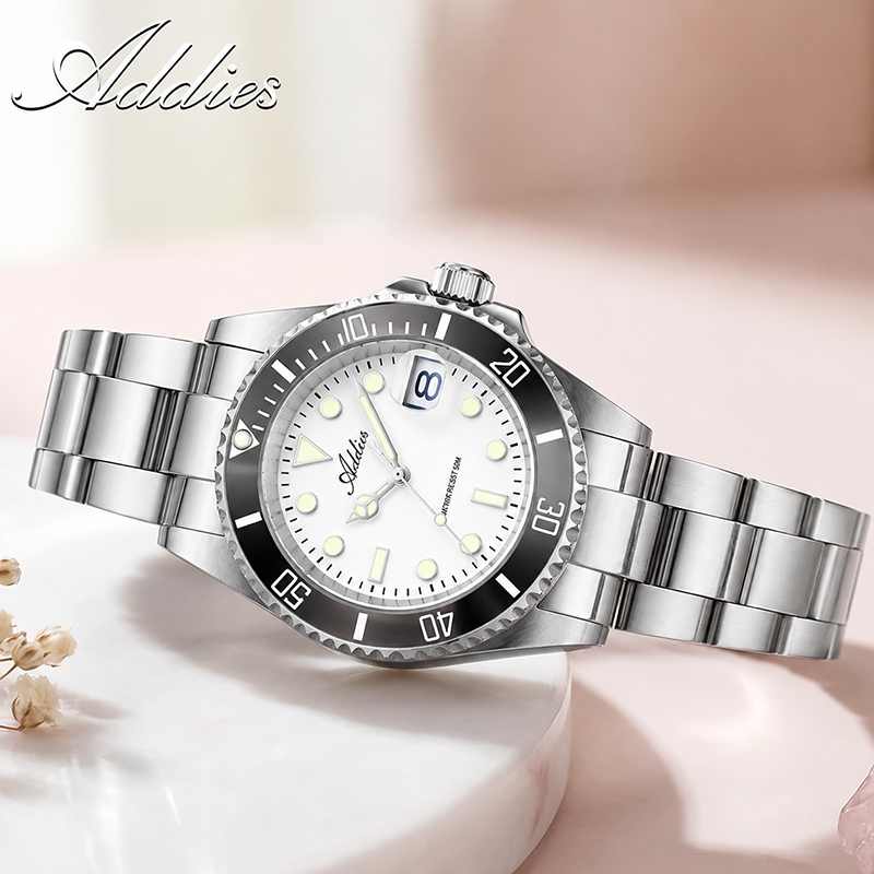 Luxury Zone - ADDIES 36mm 50m 방수 여성용 시계