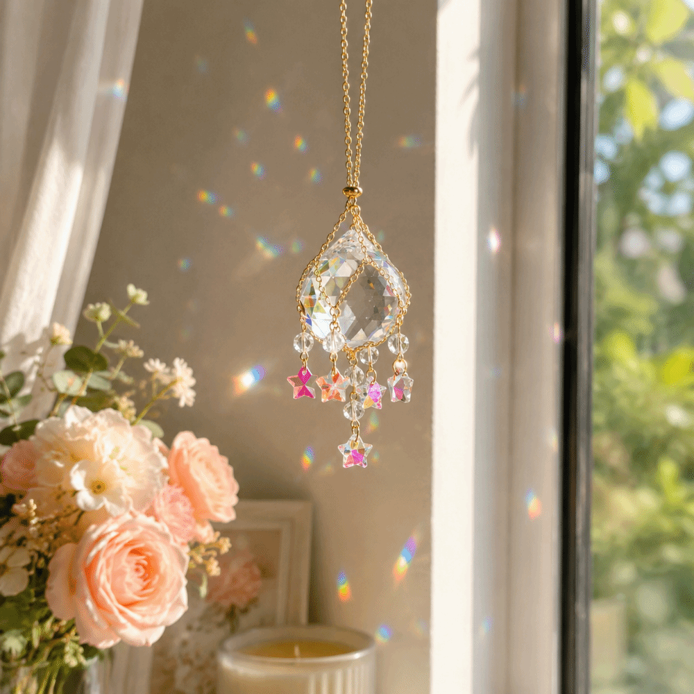 투명 크리스탈 유리 썬캐쳐 분리형 구형 썬캐쳐 프리즘  - Crystal Ball Decor 리뷰 및 가격