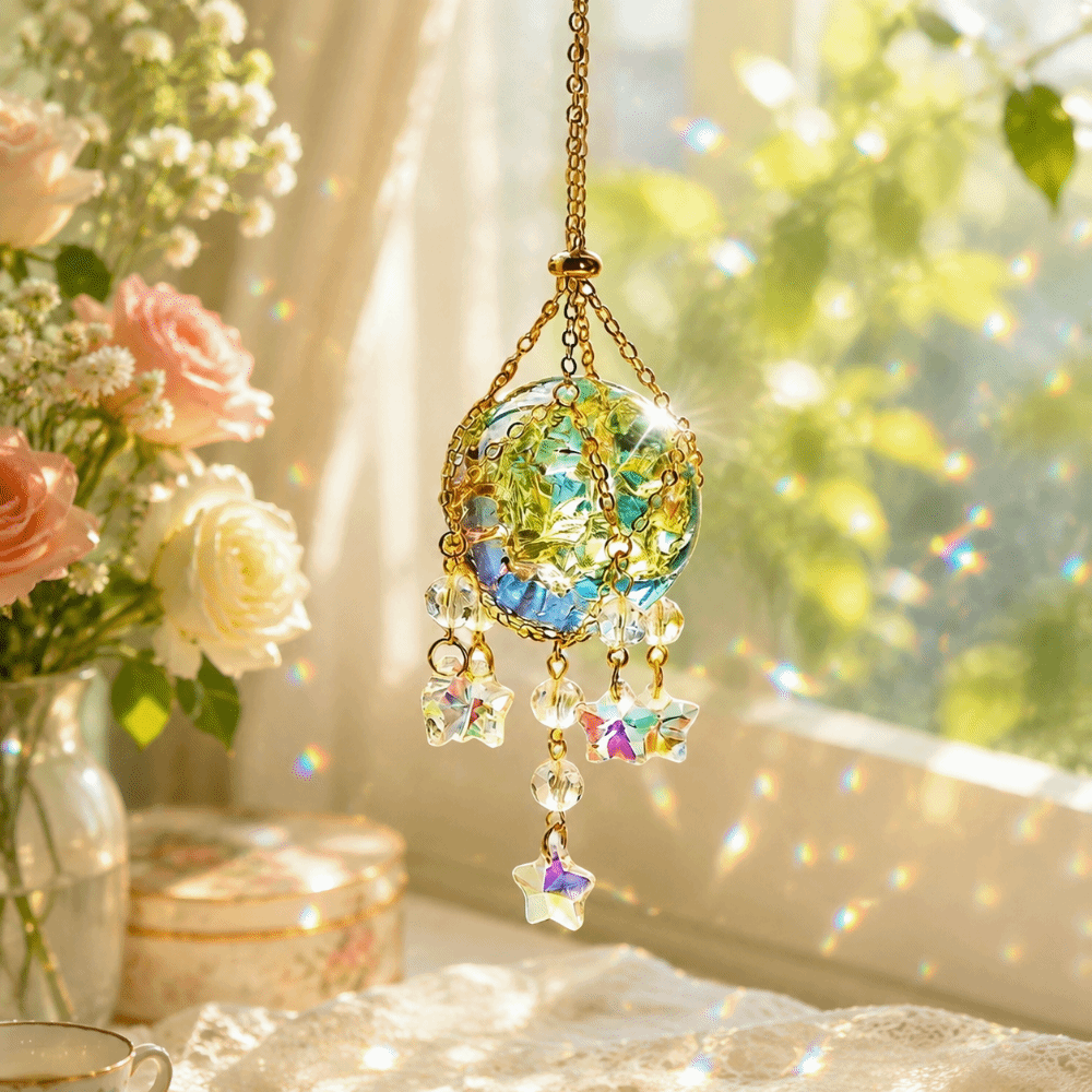 투명 크리스탈 유리 썬캐쳐 분리형 구형 썬캐쳐 프리즘  - Crystal Ball Decor 리뷰 및 가격