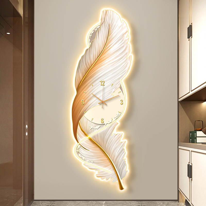 큰 크기 아트 벽화 시계 벽 침실 심플한 디자인 럭셔리 - Luxury Lifestyle Furniture 리뷰 및 가격