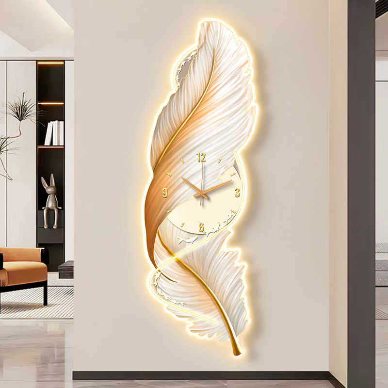 큰 크기 아트 벽화 시계 벽 침실 심플한 디자인 럭셔리 - Luxury Lifestyle Furniture 리뷰 및 가격