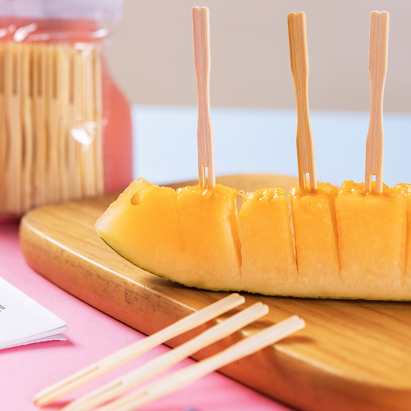 100/200/750pcs 일회용 과일 포크 케이크 추 - Bamboo Cutlery Set 리뷰 및 가격