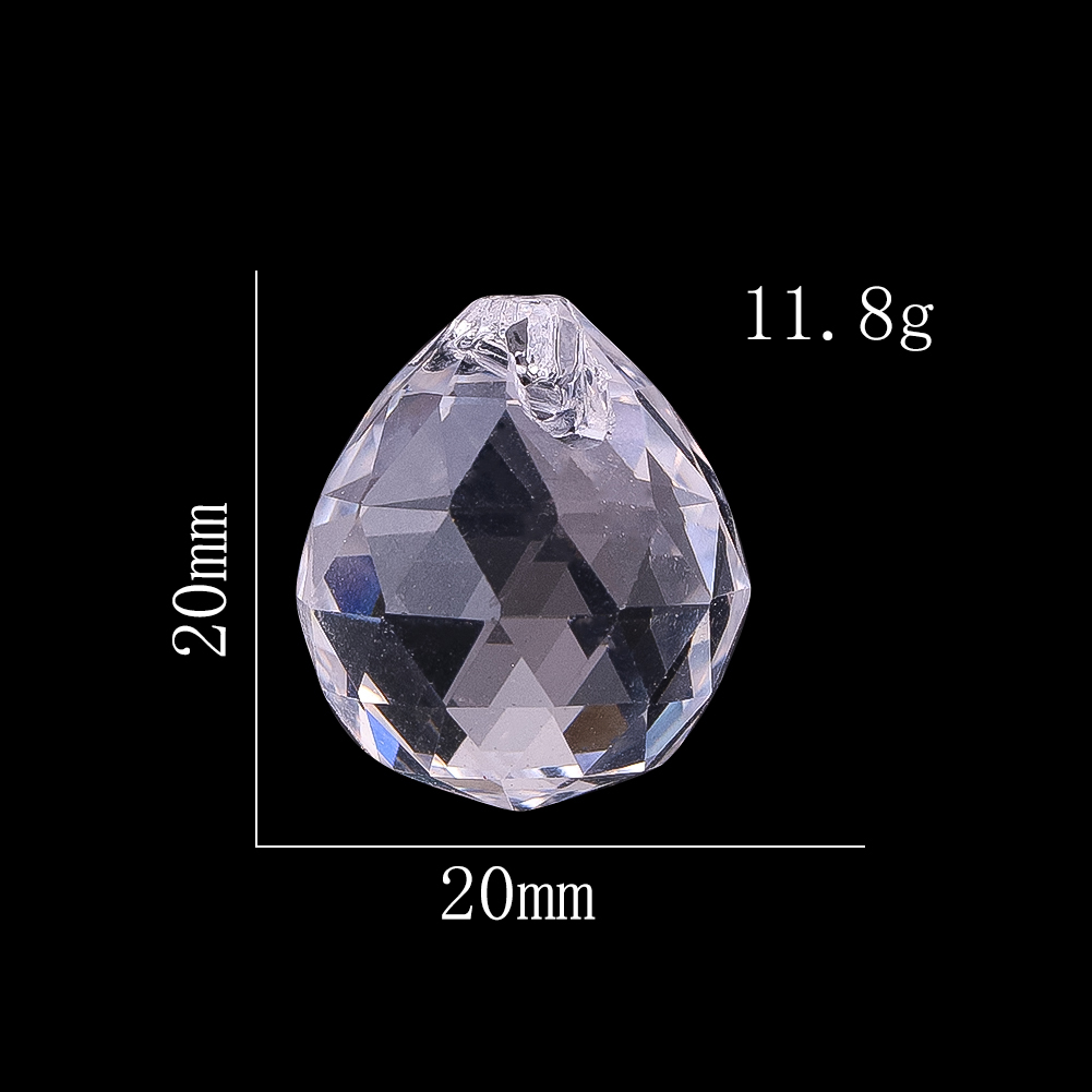 6개 20mm K9 크리스탈 유리 볼 선캐쳐 행잉 패싯 - Crystal Ball Decor 리뷰 및 가격