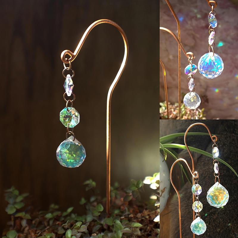 1개 정원 잔디 장식용 선캐쳐 크리스탈 볼 화분, 나무 - Crystal Ball Decor 리뷰 및 가격