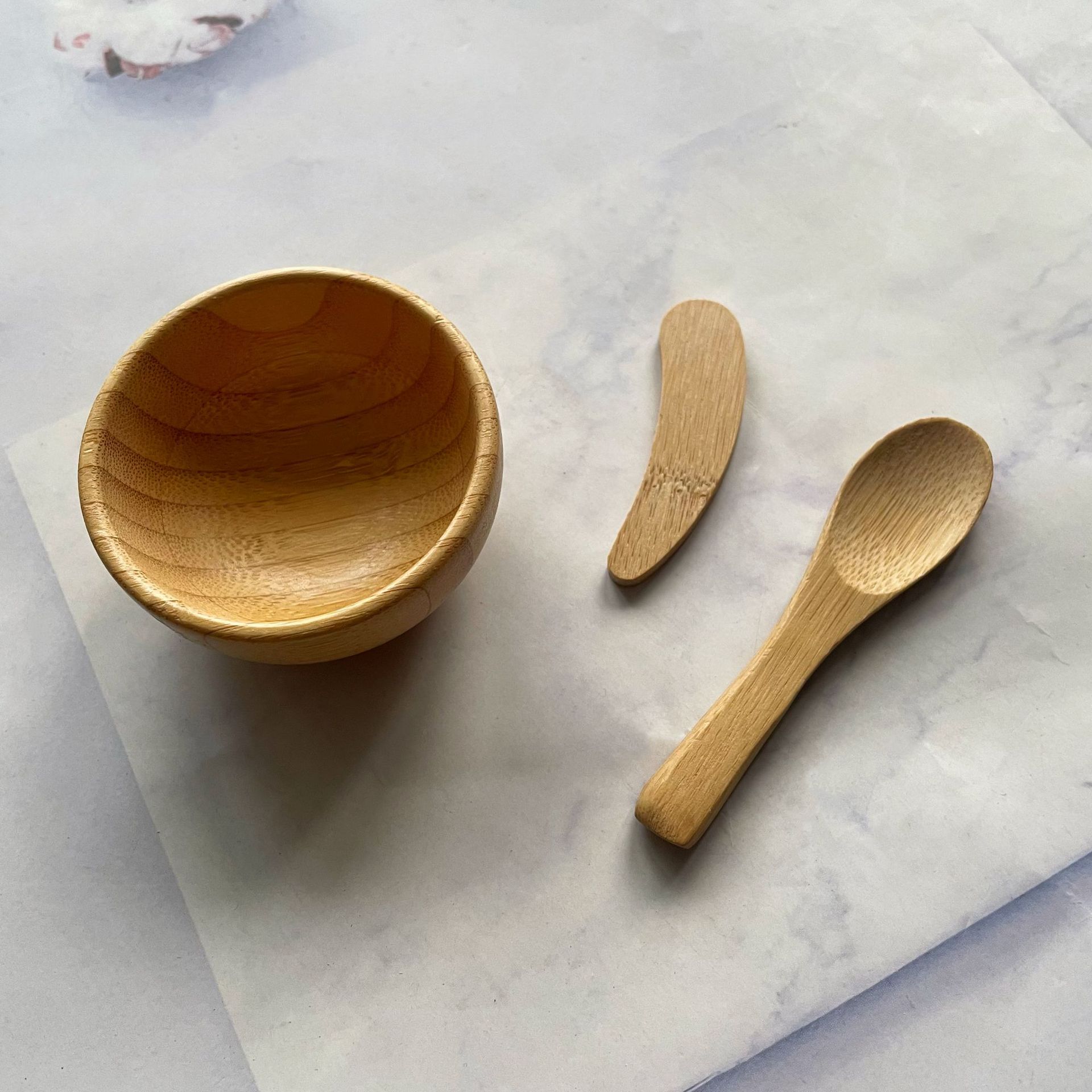 대나무 페이스 마스크 믹싱 볼 세트, DIY 스킨케어용 - Bamboo Cutlery Set 리뷰 및 가격