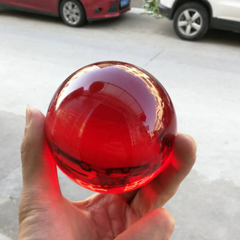 40/50/60mm 아시아 희귀 천연 레드 K9 수정구 - Crystal Ball Decor 리뷰 및 가격