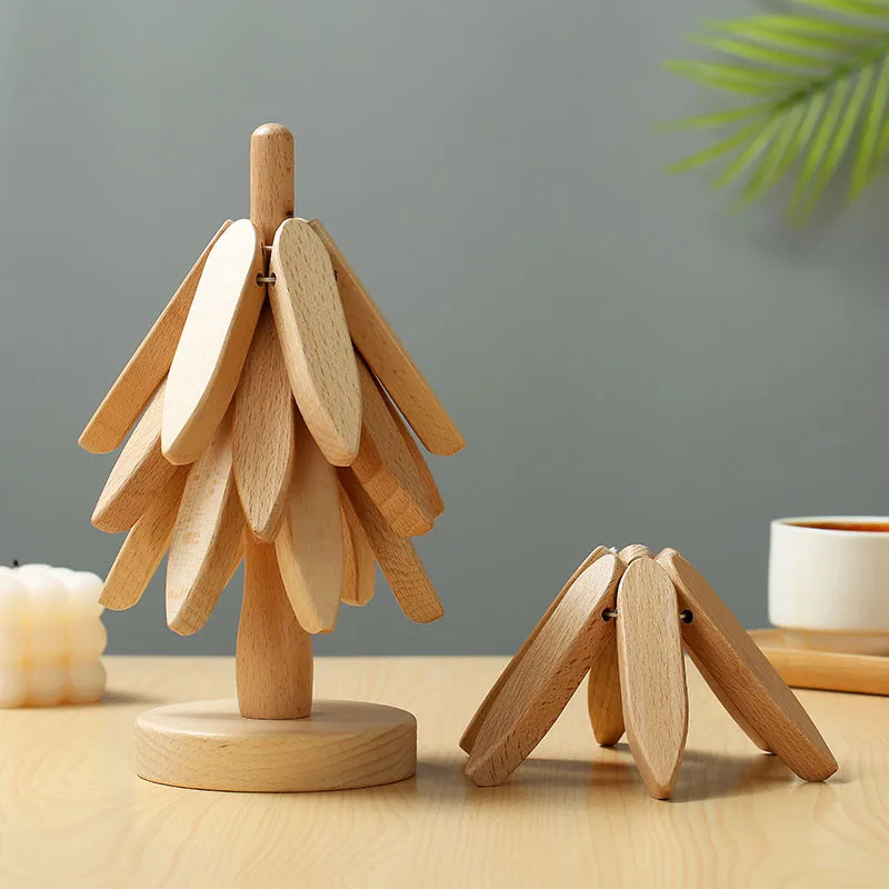 대나무로 만든 미끄럼 방지 단열 컵 받침 세트 (조리기 - Bamboo Cutlery Set 리뷰 및 가격