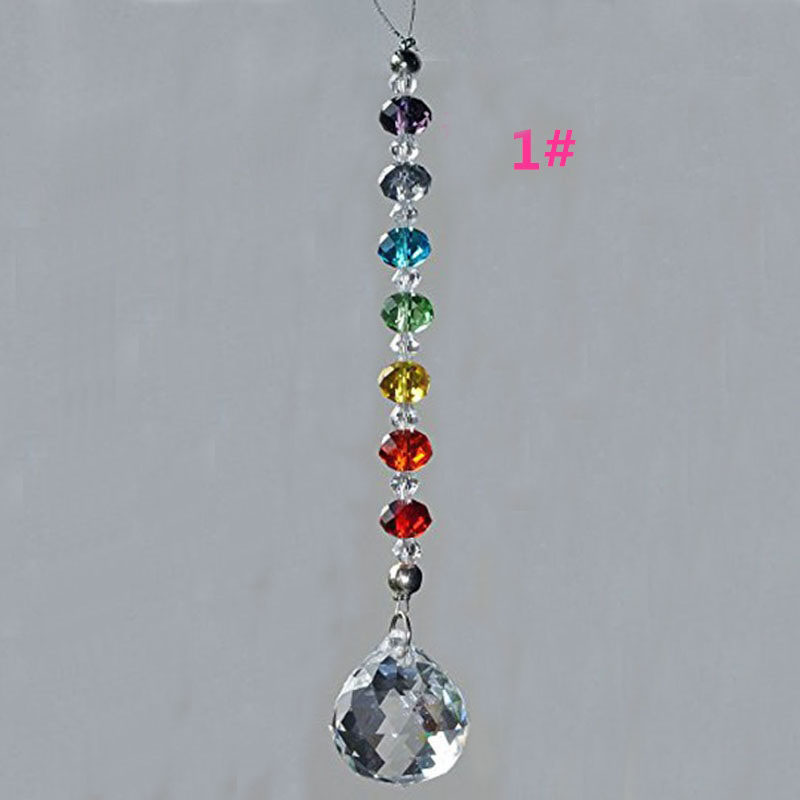 1PCS 20mm 크리스탈 볼 프리즘 차크라 색상 Ro - Crystal Ball Decor 리뷰 및 가격