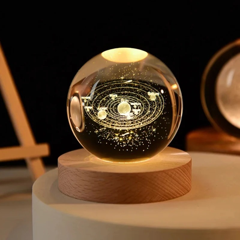 6cm 크리스탈 볼 장식 천문학 태양계 행성 달 우주비 - Crystal Ball Decor 리뷰 및 가격